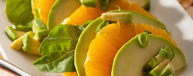 アボカドと柑橘類のサラダ